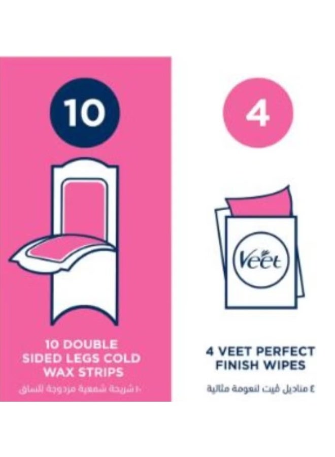 Veet wax strips for dry skin 20 pieces - Image 3